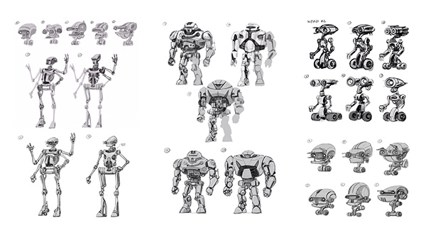 Bad Bots character study